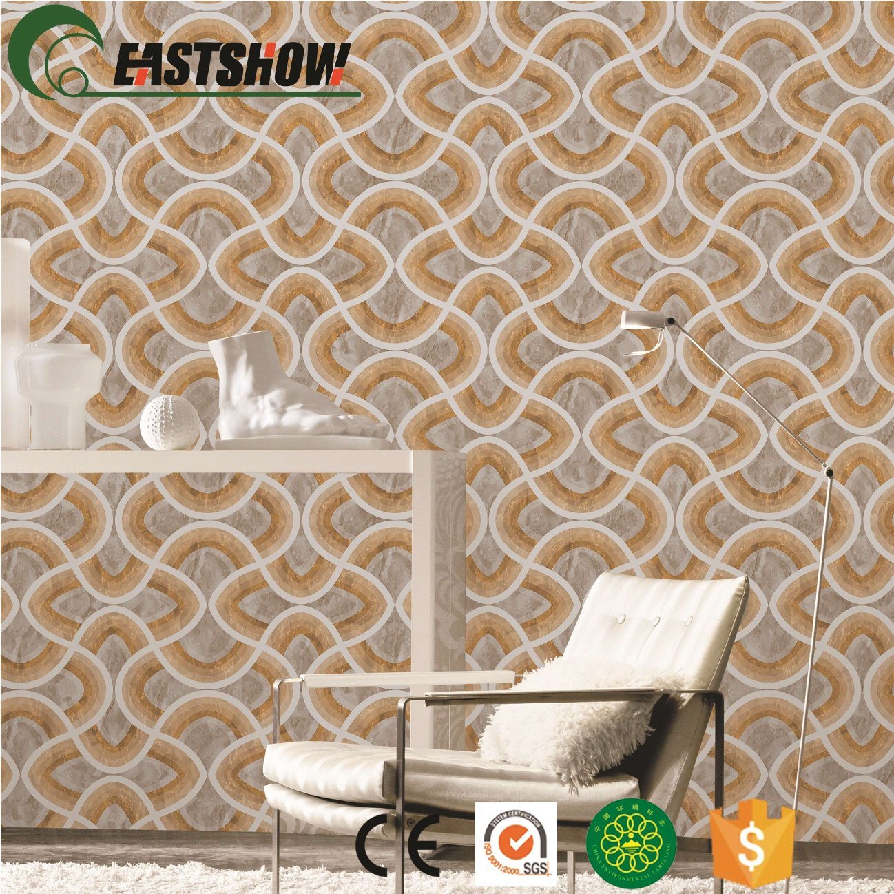 Pvc 3d Wallpaper Home Decoration Wallcovering Pictures - Μεταλλικο Clutch , HD Wallpaper & Backgrounds