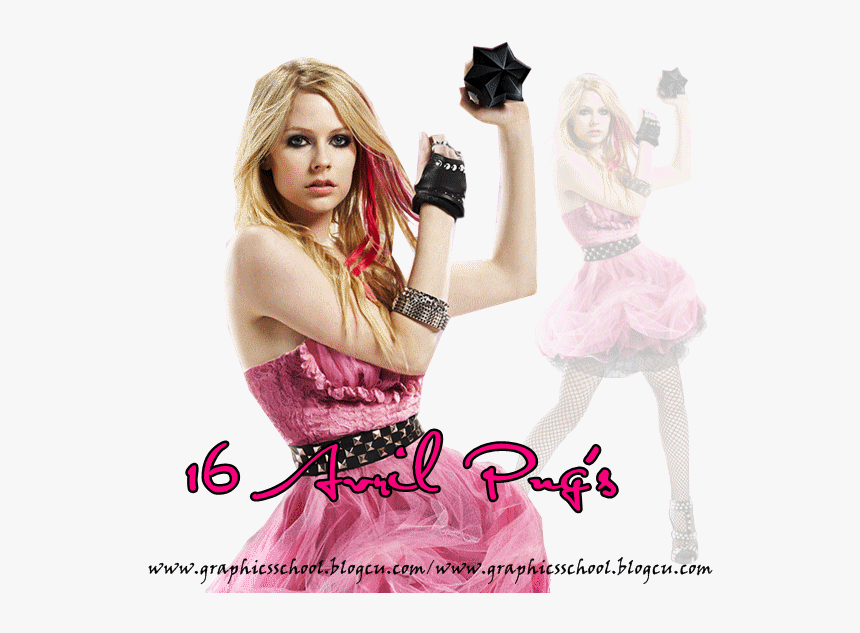 Avril Lavigne Wallpaper Hd Pink, Hd Png Download - Avril Lavigne Black Star Parfüm , HD Wallpaper & Backgrounds