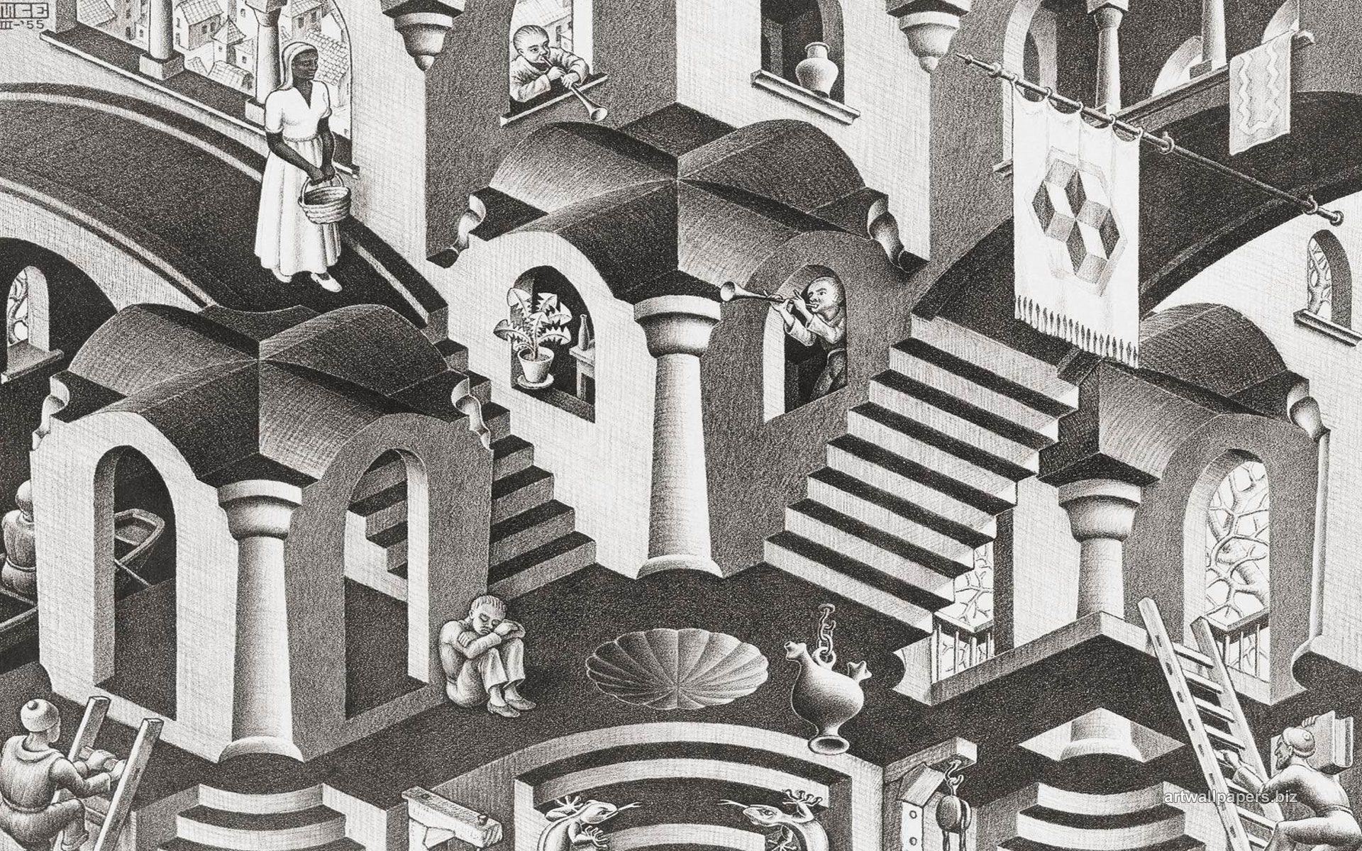 Escher Wallpapers , HD Wallpaper & Backgrounds