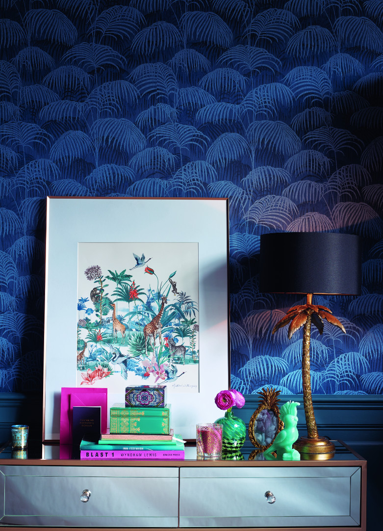 Matthew Williamson Homes Console - Matthew Williamson Blue Room , HD Wallpaper & Backgrounds