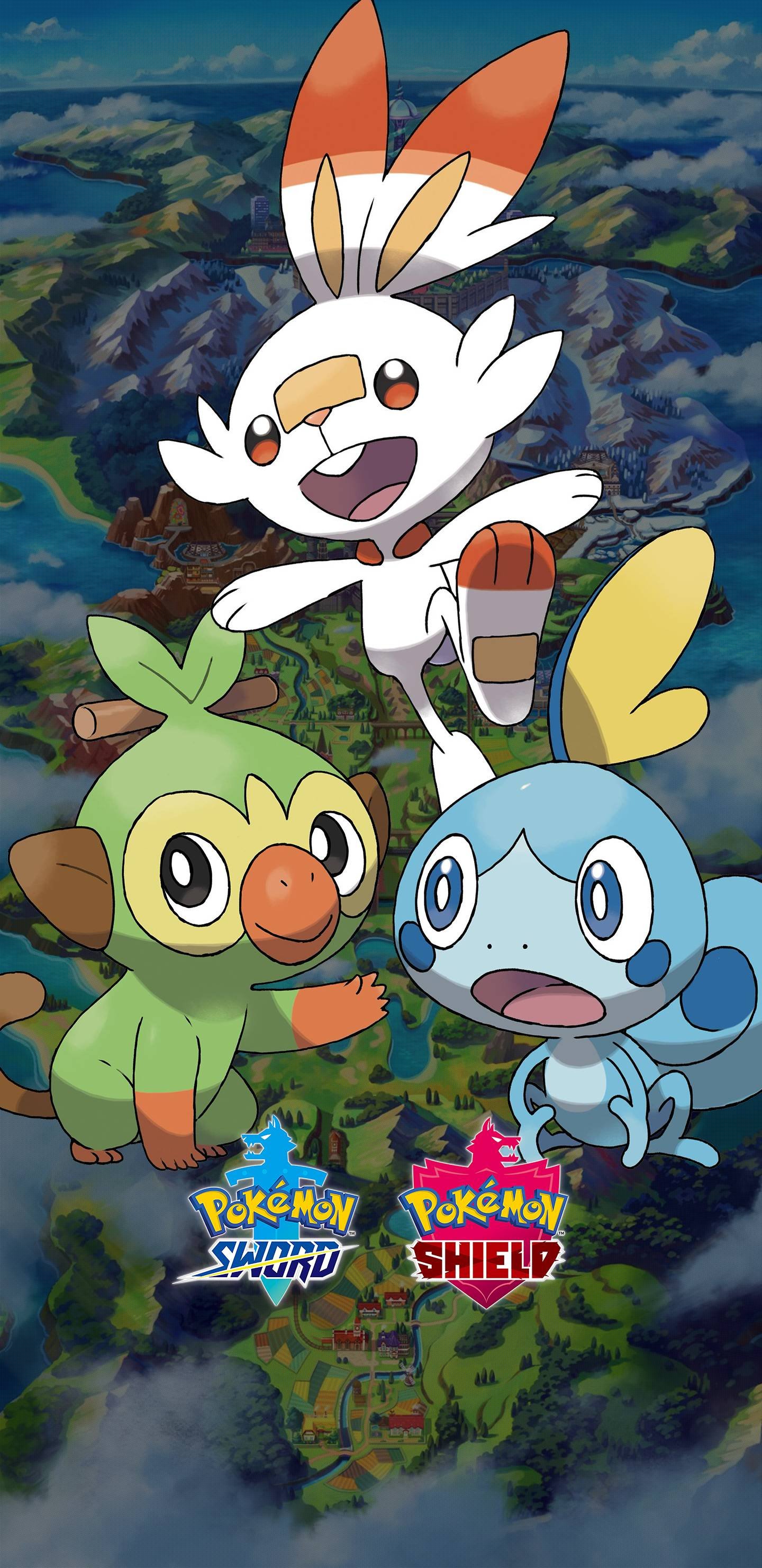 Pokemon Sword And Shield Starters , HD Wallpaper & Backgrounds