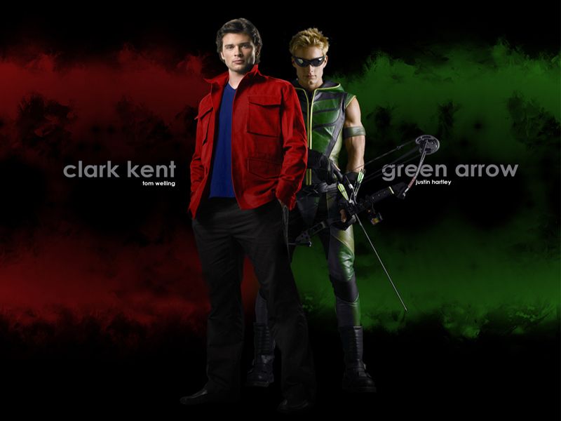 Clark Kent With Oliver Queen Wallpaper - Smallville Clark And Green Arrow , HD Wallpaper & Backgrounds