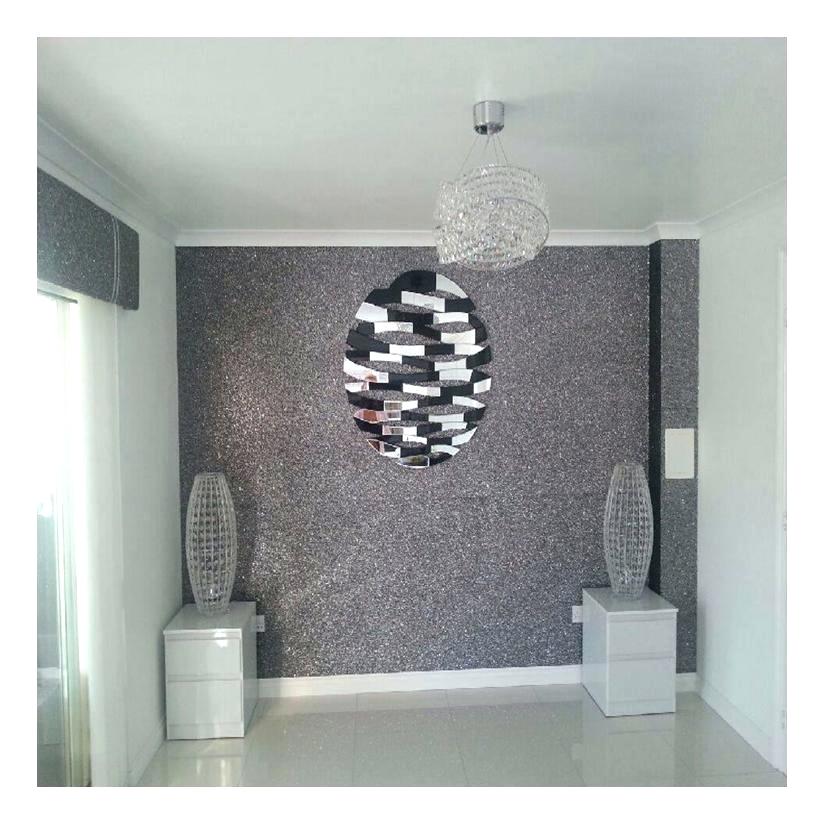Wilko Glitter Wallpaper - Grey Glitter Wall Room , HD Wallpaper & Backgrounds