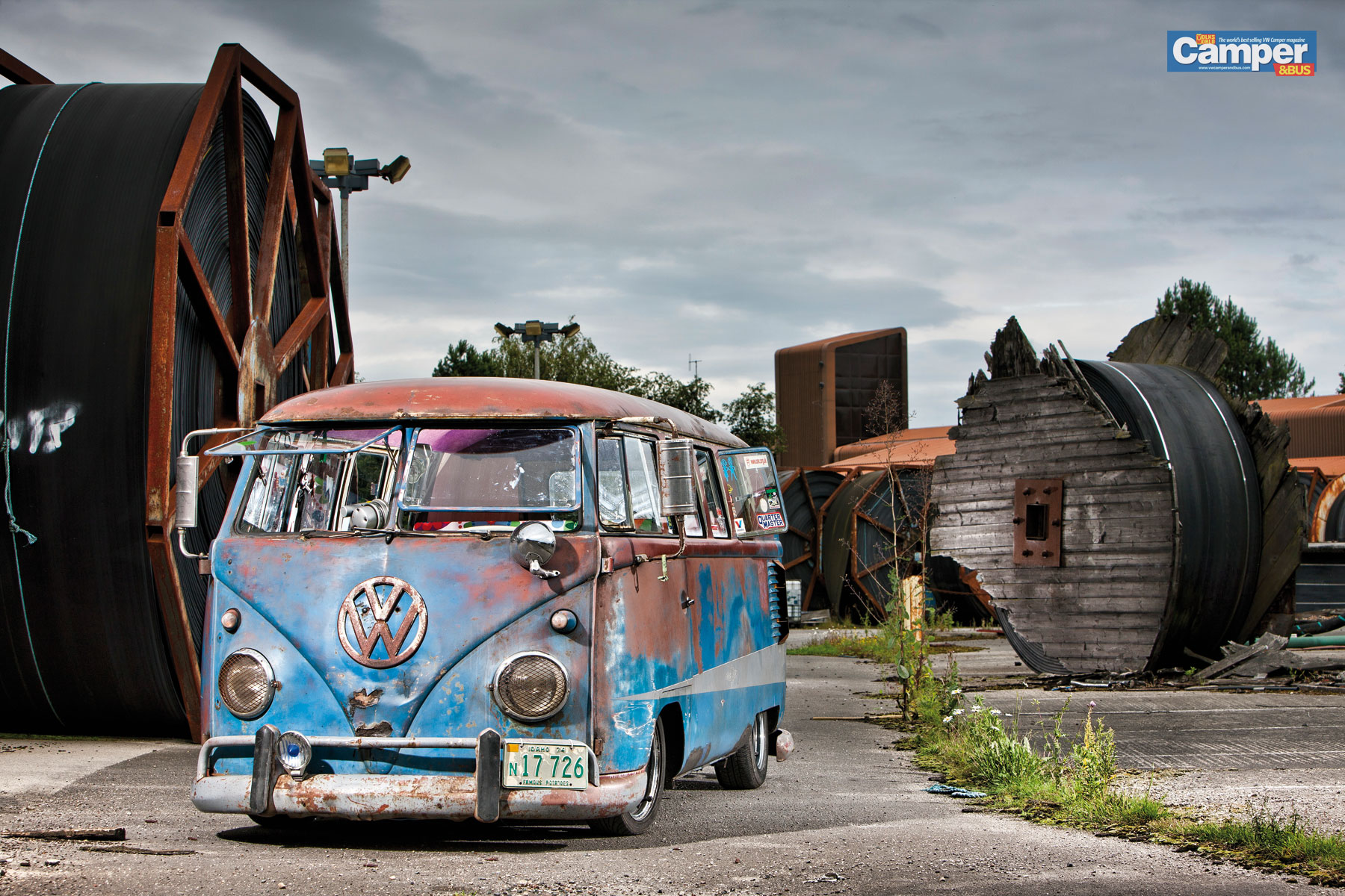 Volkswagen Van Volkswagen Van Vintage Vw Vans ~ , HD Wallpaper & Backgrounds