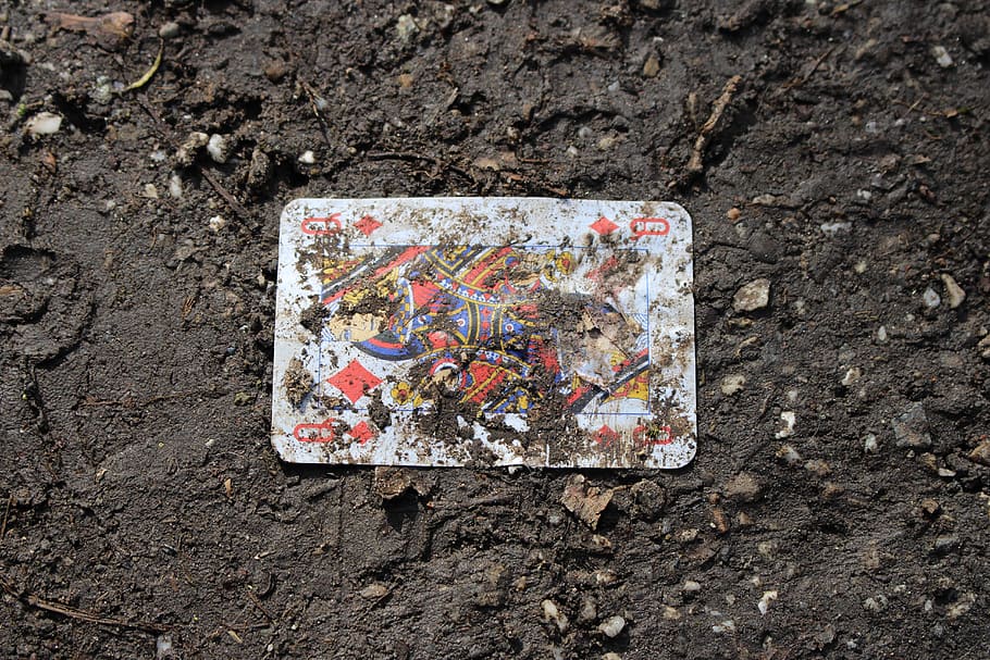 Netherlands, Groningen, Diamond, Card, Dirt, Ground, - Visual Arts , HD Wallpaper & Backgrounds