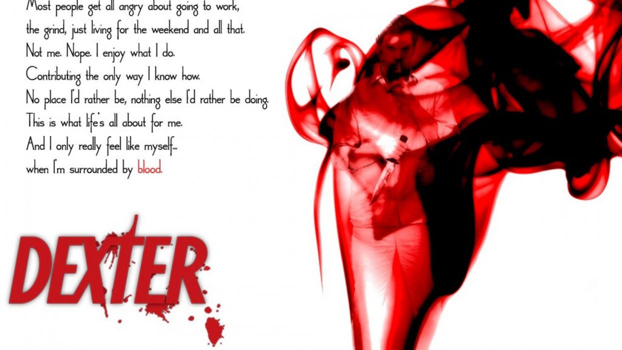 Dexter Crime Drama Mystery Series Killer Comedy Horror - Dexter , HD Wallpaper & Backgrounds