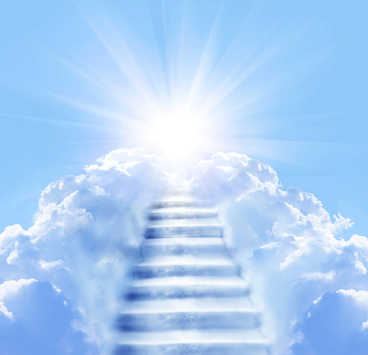 Stairway To Heaven Wallpaper, The Sky, The Sun, Clouds, - Stairway To Heaven Png , HD Wallpaper & Backgrounds