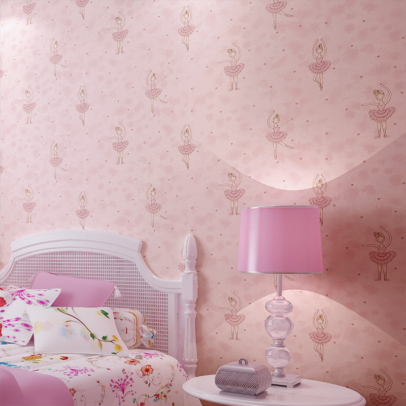 Childrens Bedroom Papel De Parede 3d Bedroom Room Glitter - Little Girls Wallpaper For Bedroom , HD Wallpaper & Backgrounds
