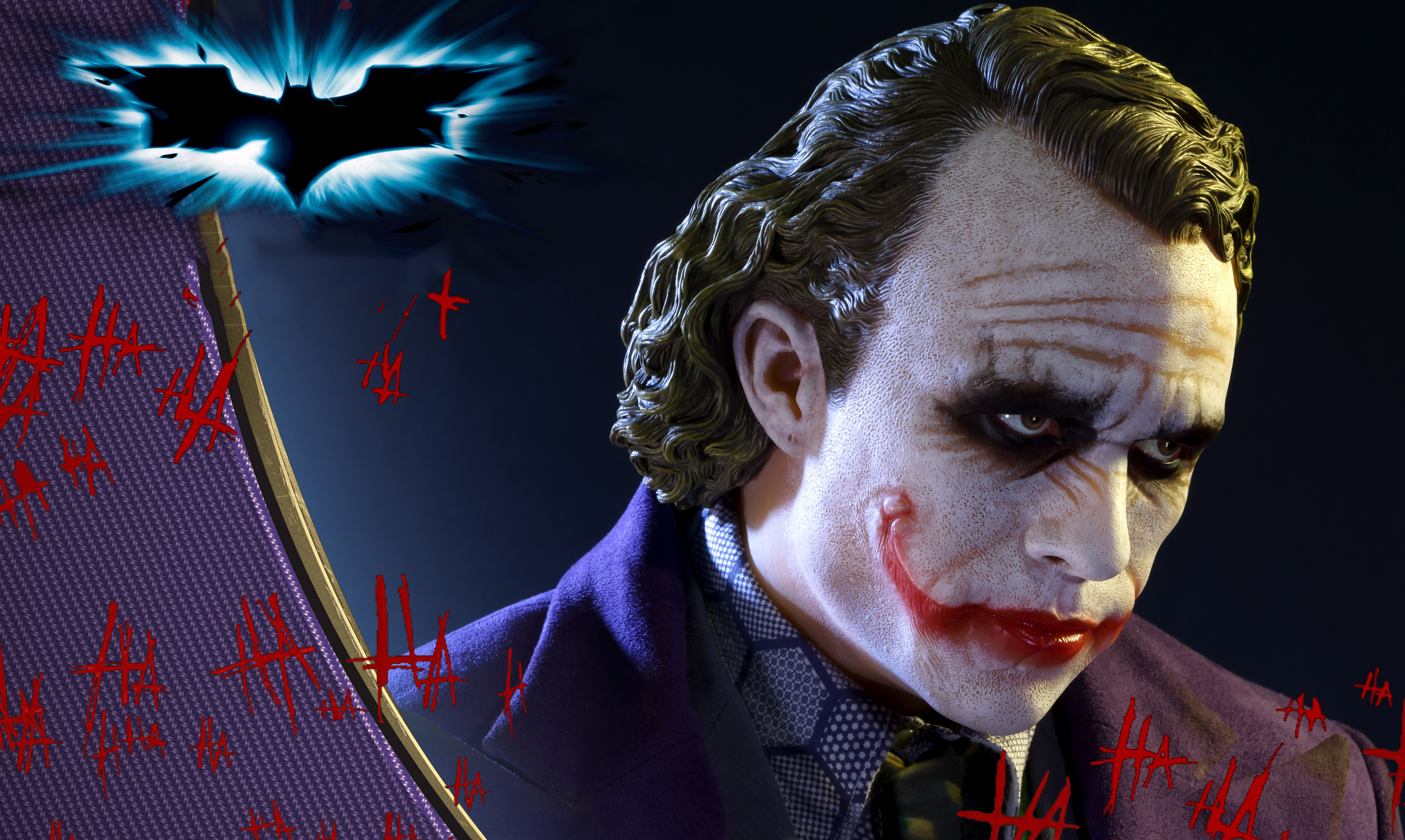 Joker The Dark Knight Hd , HD Wallpaper & Backgrounds