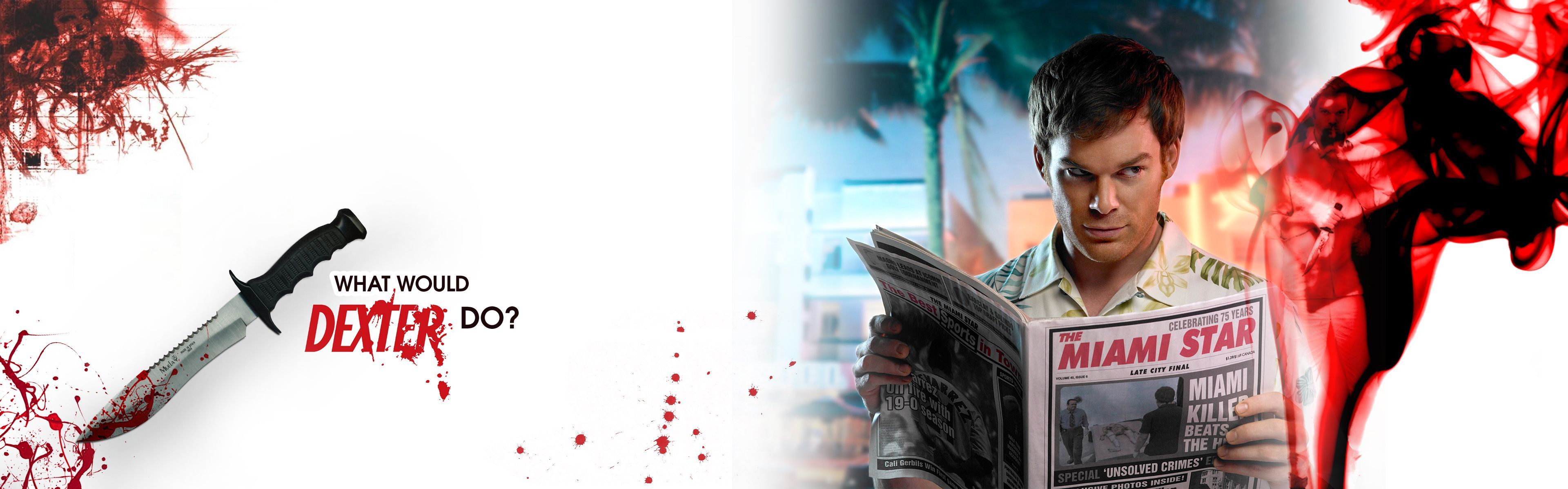 Dexter Blood Knives Michael C Wallpaper - Dexter Morgan , HD Wallpaper & Backgrounds