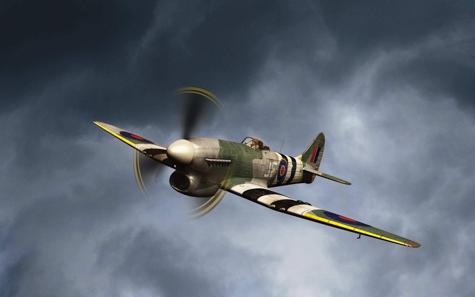 Spitfire Wallpaper Aviation Wallpaper The Sky The Aircraft , HD Wallpaper & Backgrounds