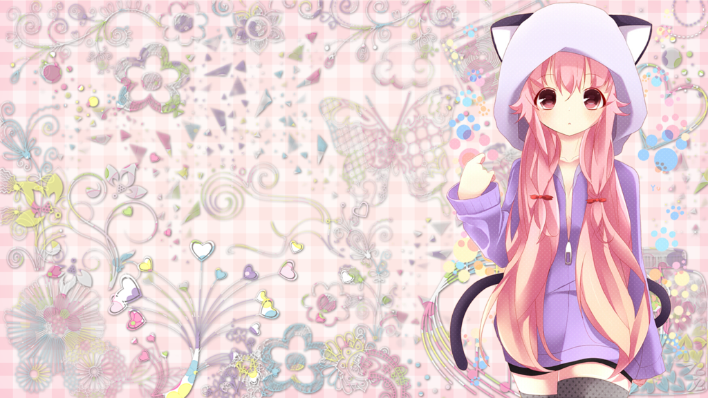 Kawaii Anime Wallpaper - Cute Iphone Anime Wallpaper Hd , HD Wallpaper & Backgrounds