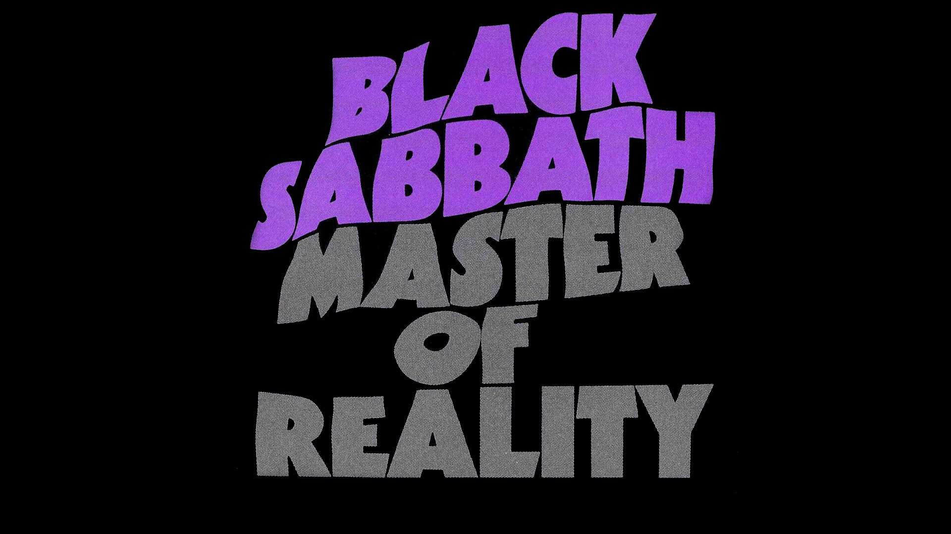 Black Sabbath Wallpaper - Black Sabbath Master Of Reality , HD Wallpaper & Backgrounds