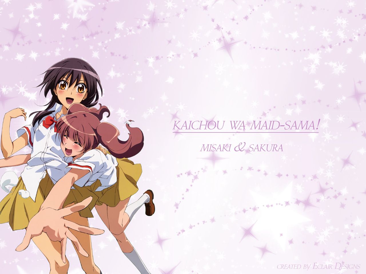 ღ♡kawaii♡ღ - Misaki And Sakura Maid Sama , HD Wallpaper & Backgrounds