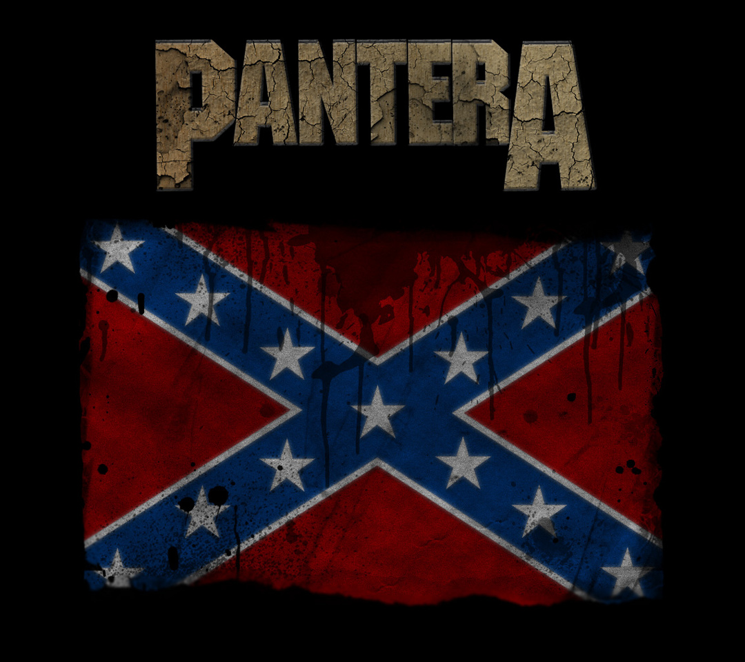 Pantera Wallpaper - Pantera Rebel Flag , HD Wallpaper & Backgrounds