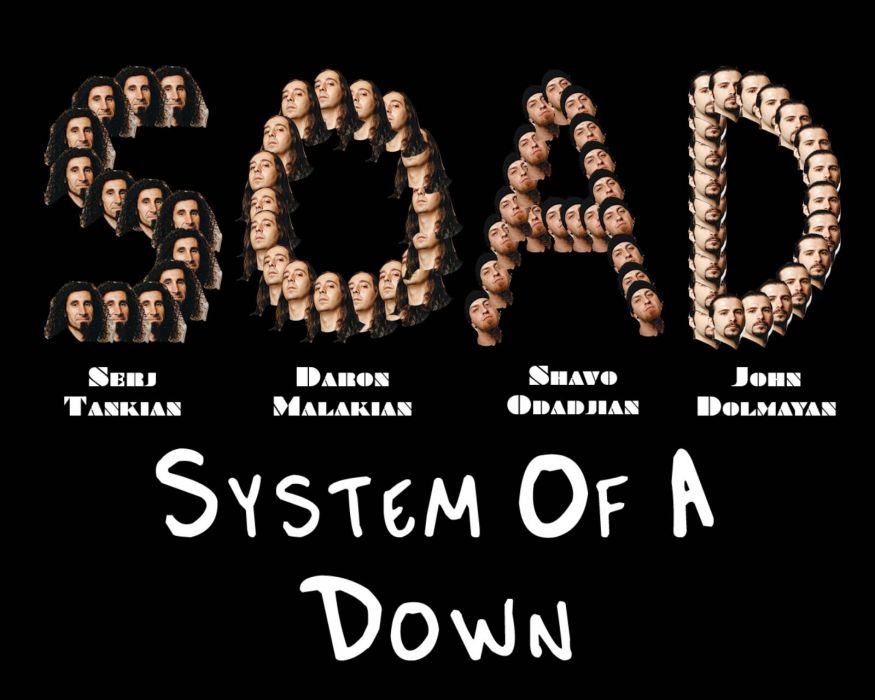 System Of A Down Soad Alternative Metal Progressive - System Of A Down Soad , HD Wallpaper & Backgrounds