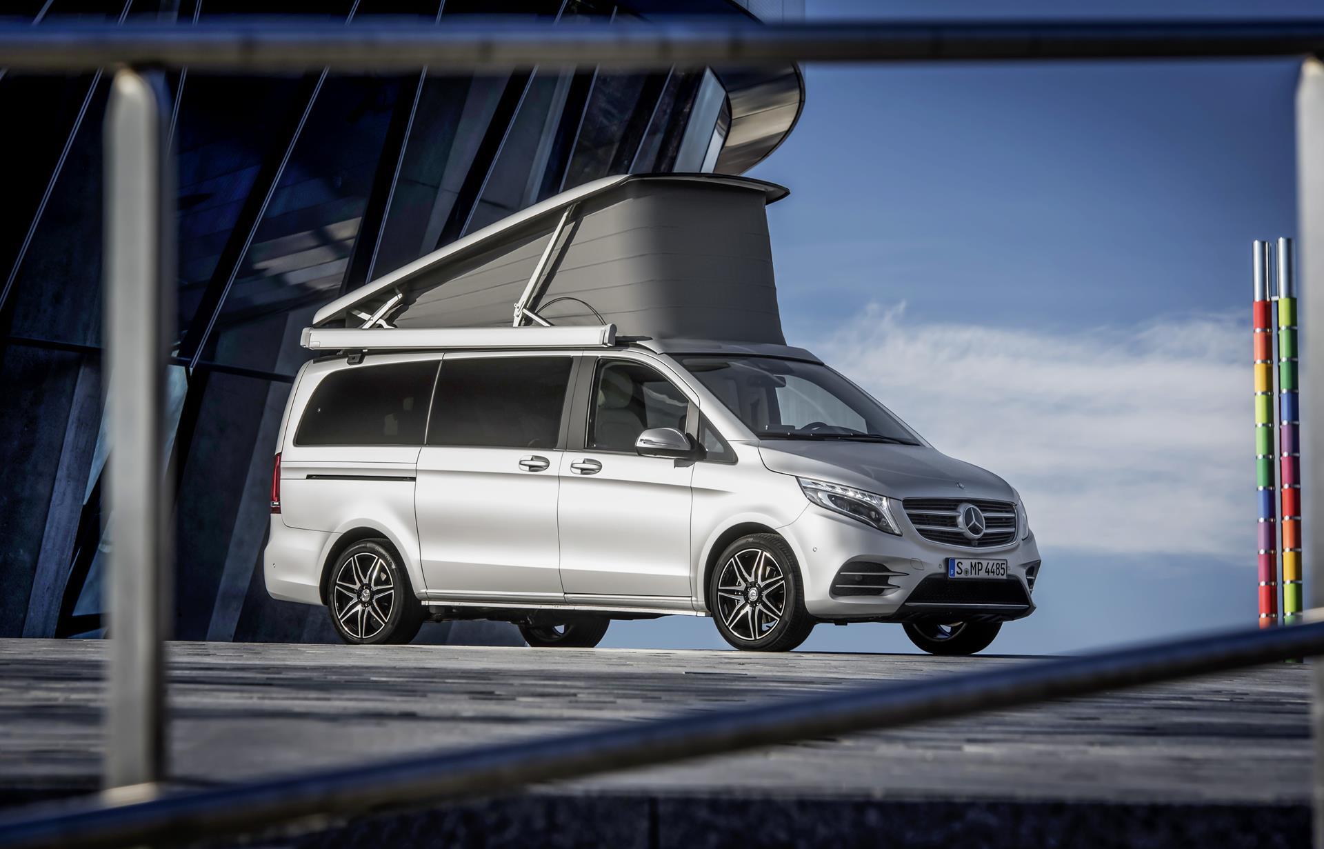2017 Mercedes Benz V Class Marco Polo Pictures And - Marco Polo Mercedes Camper Van , HD Wallpaper & Backgrounds