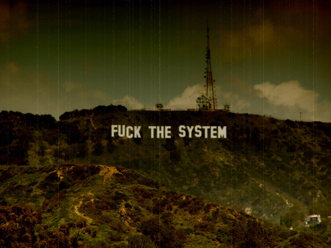 System Of A Down - Hollywood Sign , HD Wallpaper & Backgrounds