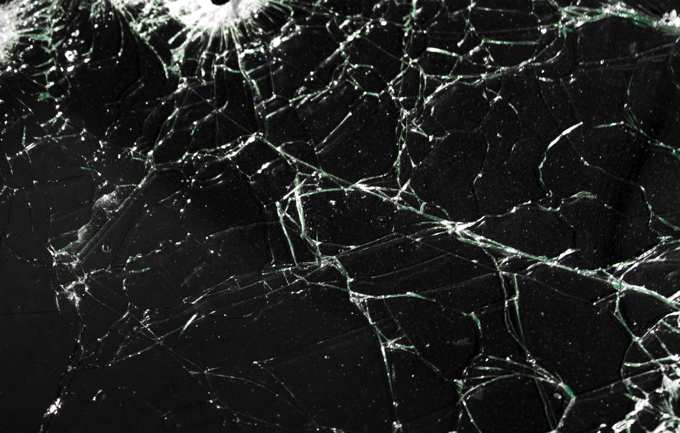 Photo Wallpaper Glass, Texture, Broken Glass, Crack - Broken Glass Texture , HD Wallpaper & Backgrounds