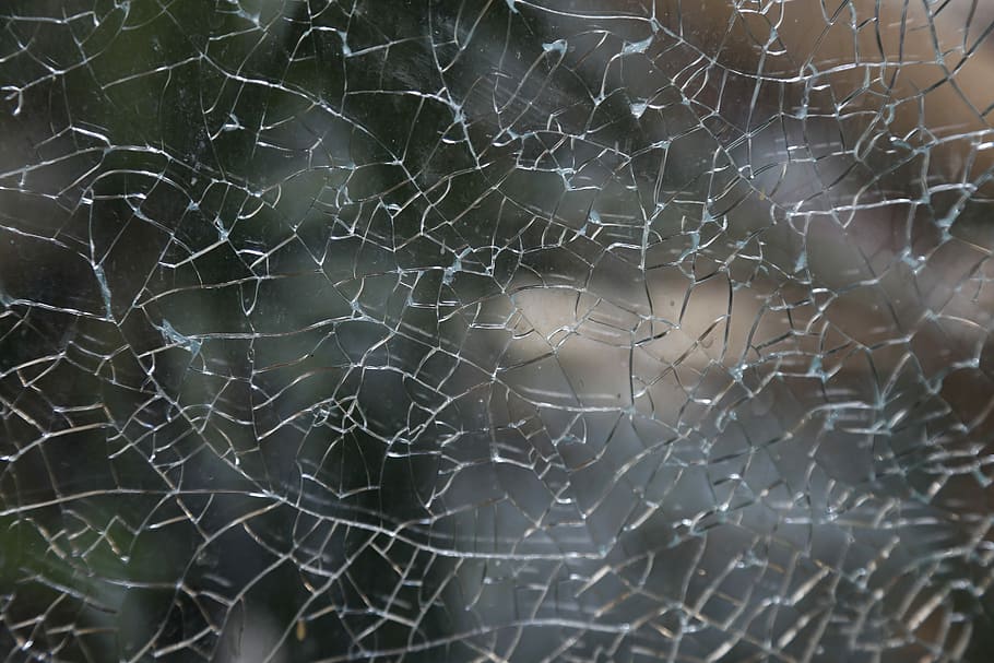 Closed, Up, Photo, Broken Glass, Shattered Glass, Texture, - Tiling Smashed Glass Texture , HD Wallpaper & Backgrounds