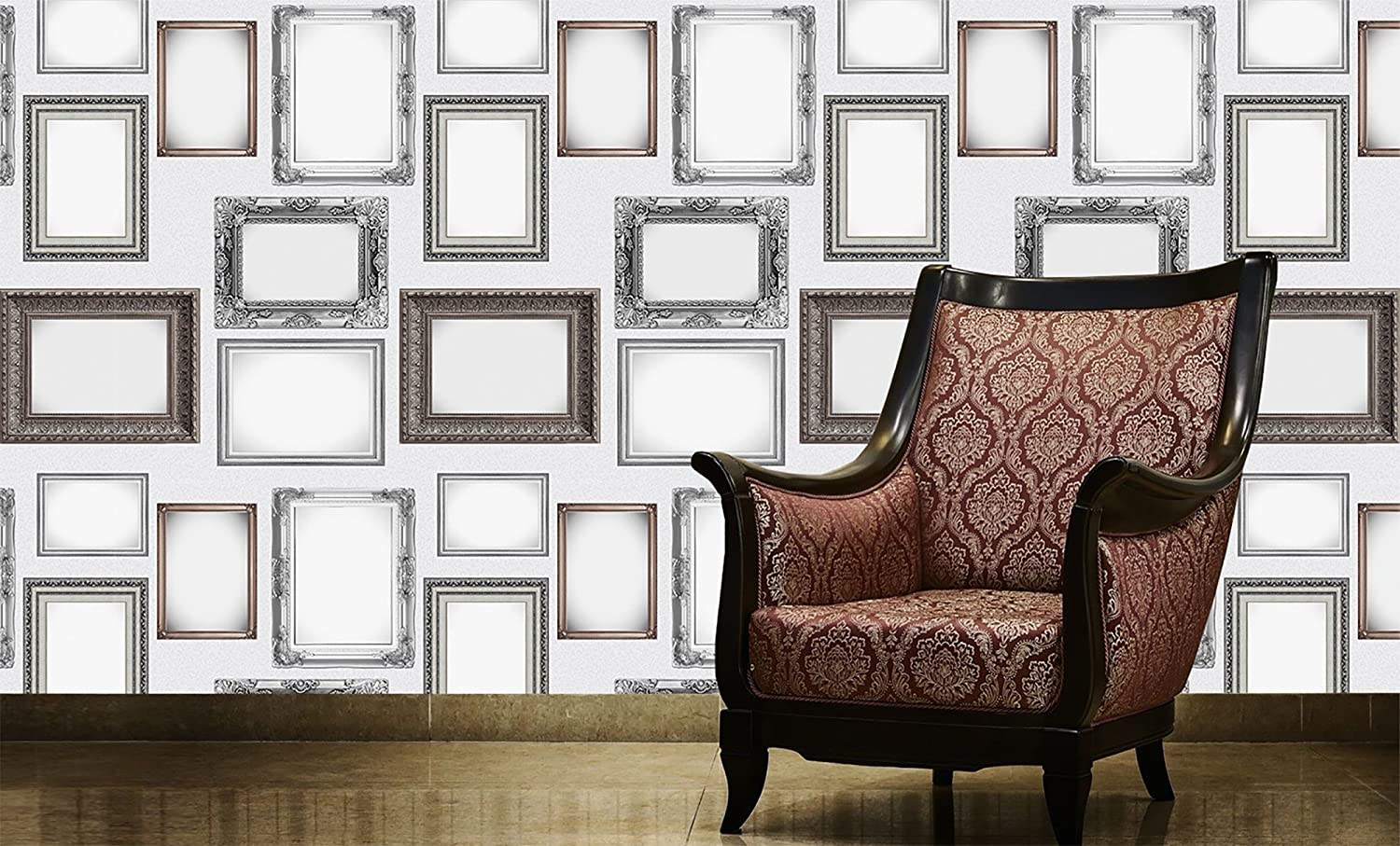 Frames On Wallpaper Wall , HD Wallpaper & Backgrounds
