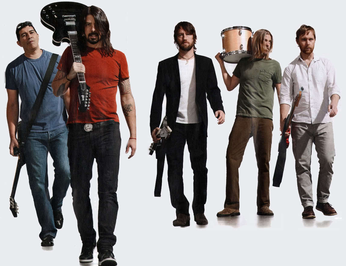 Hear Foo Fighters Cover Kim Wilde’s ‘kids In America’ - Foo Fighters , HD Wallpaper & Backgrounds