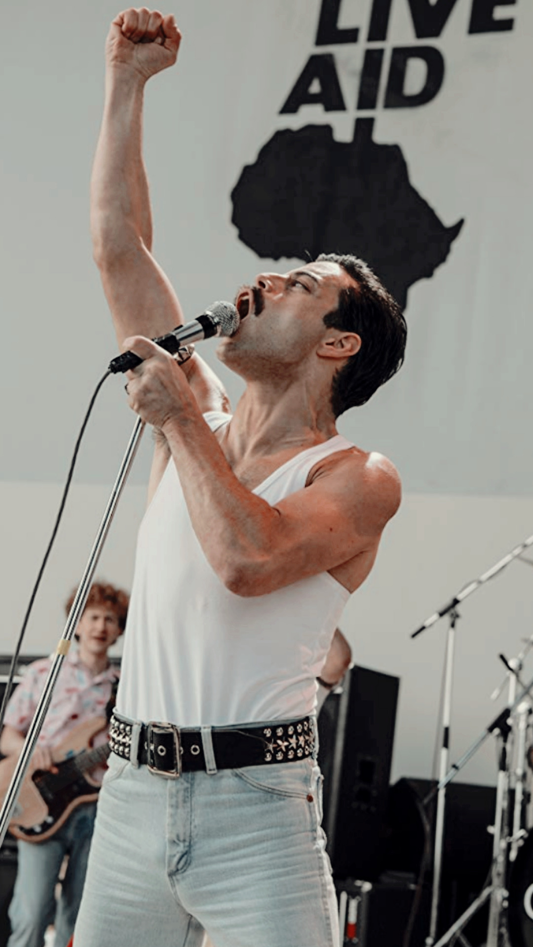 Image - Freddie Mercury Live Aid Ay Oh , HD Wallpaper & Backgrounds