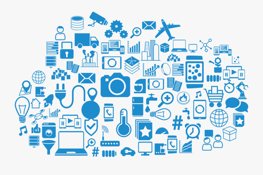 Clip Art Intelligent Wallpaper - Internet Of Things Png , HD Wallpaper & Backgrounds