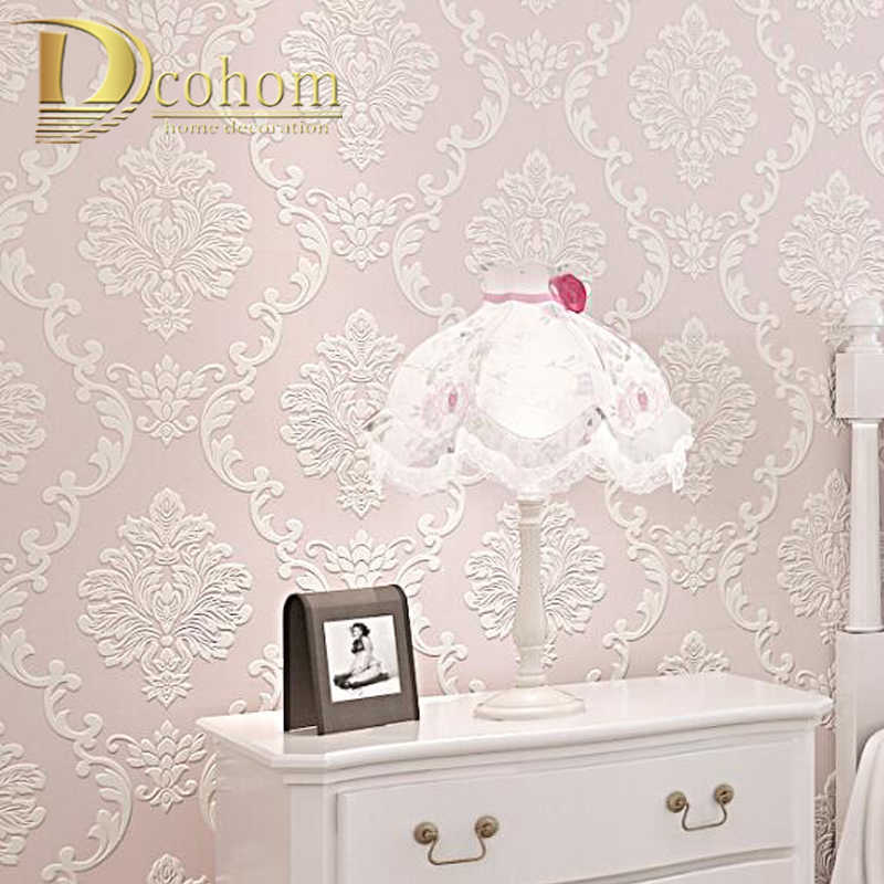 Damask Pink And White , HD Wallpaper & Backgrounds