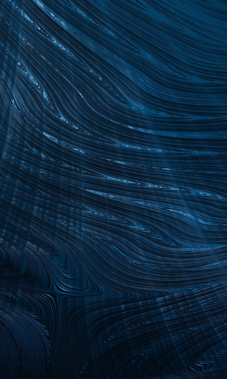 Fractal Waves, Dark Blue - Electric Blue , HD Wallpaper & Backgrounds