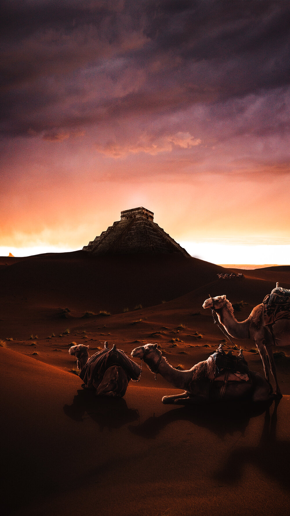 Desert Journey - Erg , HD Wallpaper & Backgrounds
