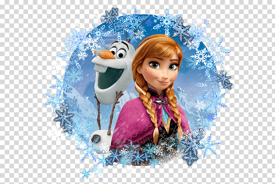 Olaf And Ana Illustration, Anna Elsa Frozen Kristoff - Anna E Olaf , HD Wallpaper & Backgrounds
