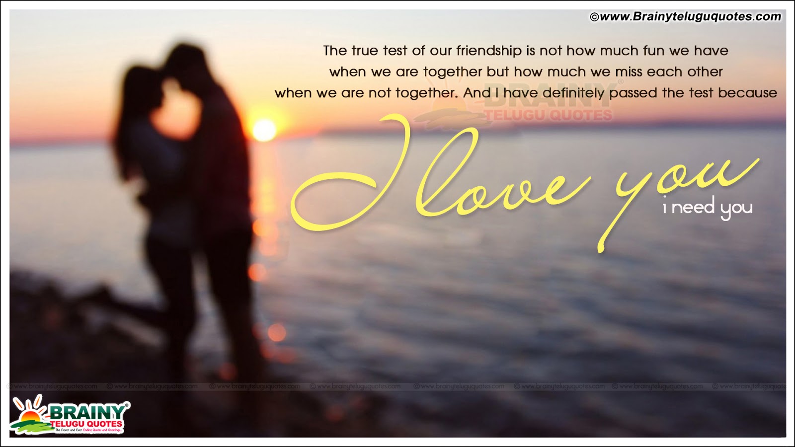 Heart Touching Love Quotes English With Couple Deep - Love , HD Wallpaper & Backgrounds