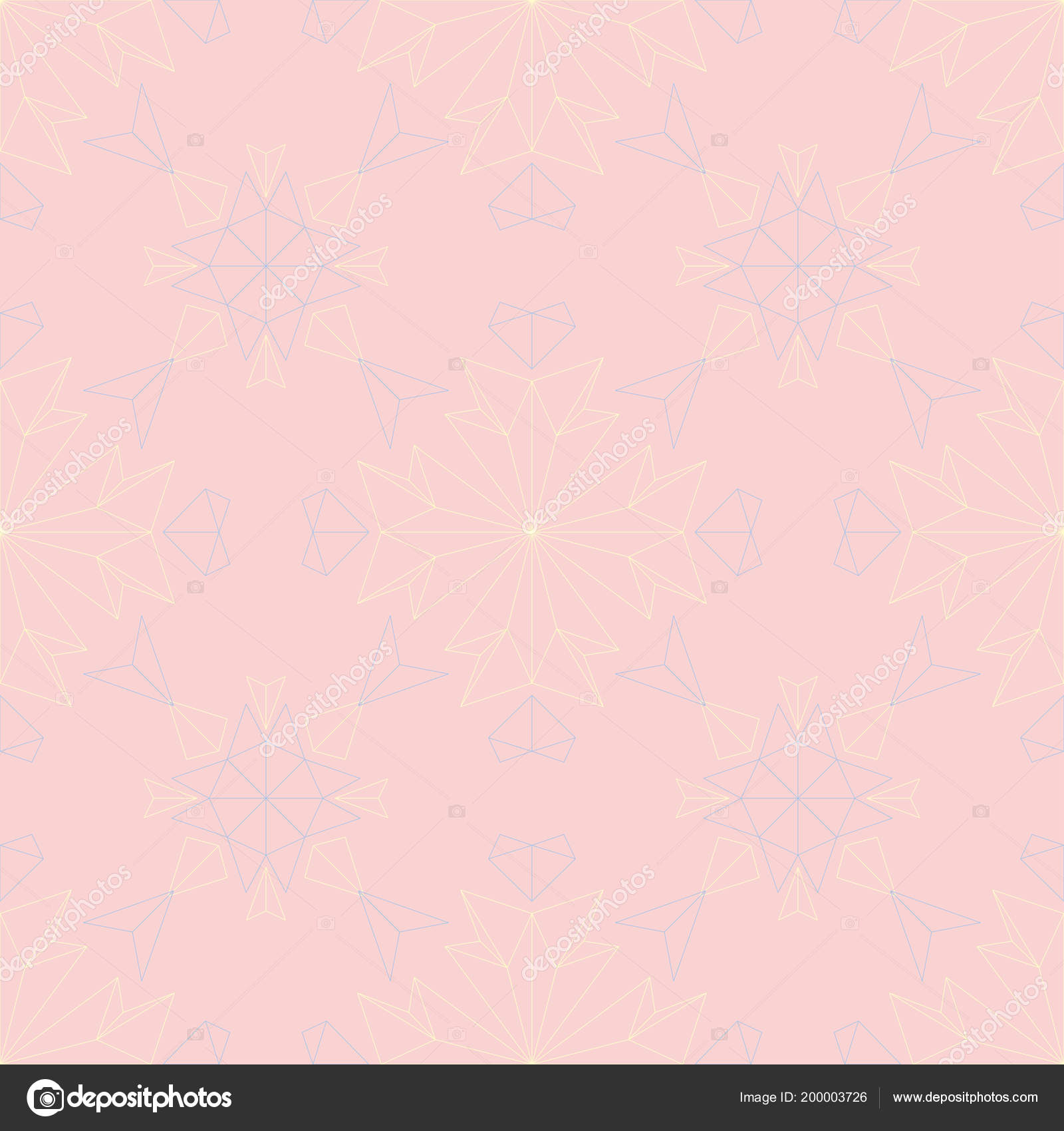 Floral Pale Pink Seamless Pattern Blue Beige Designs - Pattern , HD Wallpaper & Backgrounds