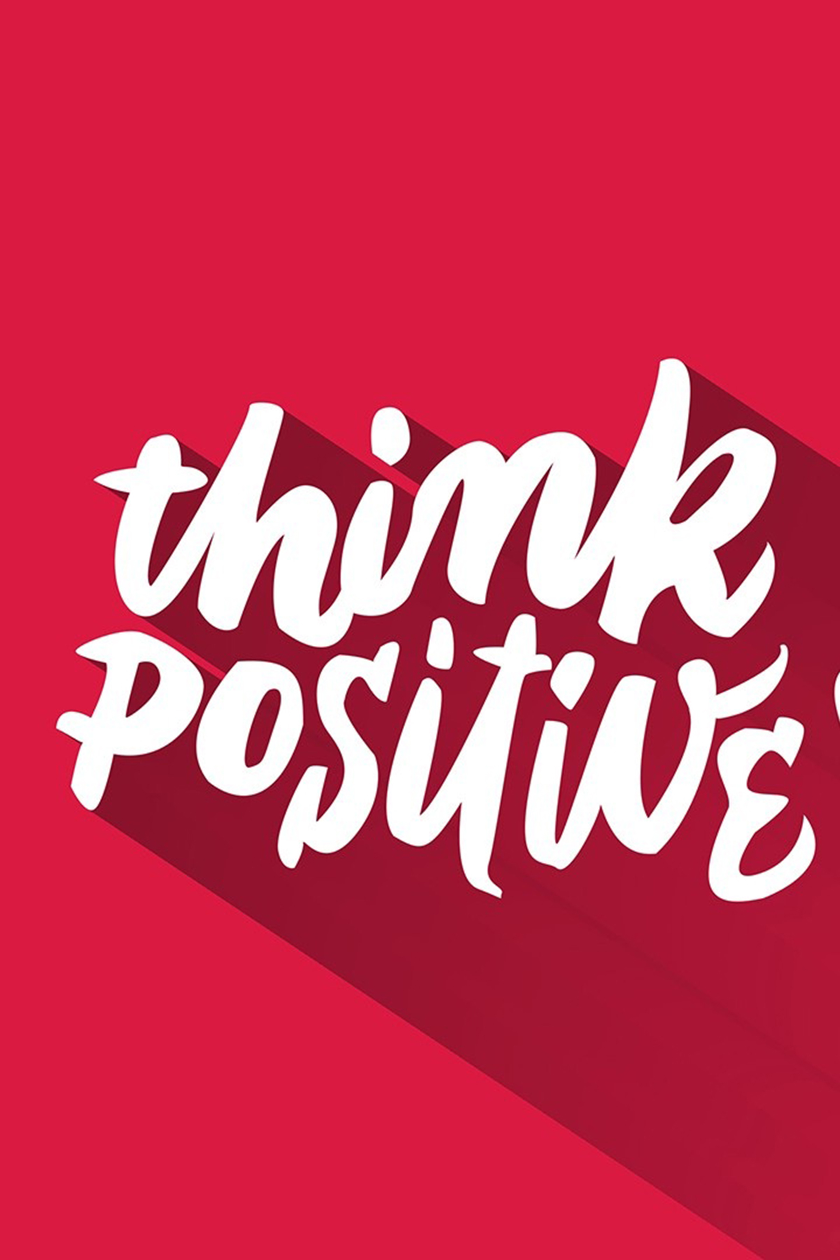 Think Positive Motivational Quotes Photos Mobile Wallpaper - Calligraphy , HD Wallpaper & Backgrounds