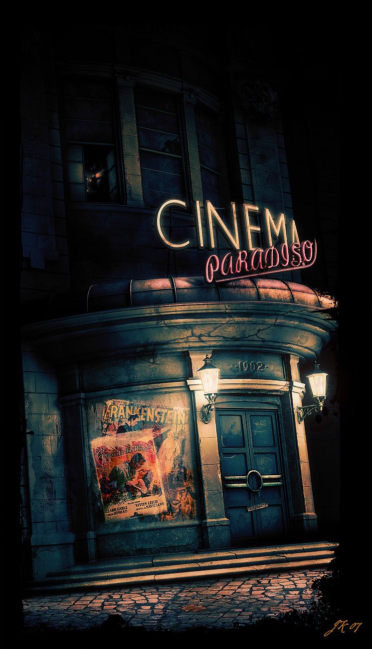 Cinema Paradiso Art Poster , HD Wallpaper & Backgrounds