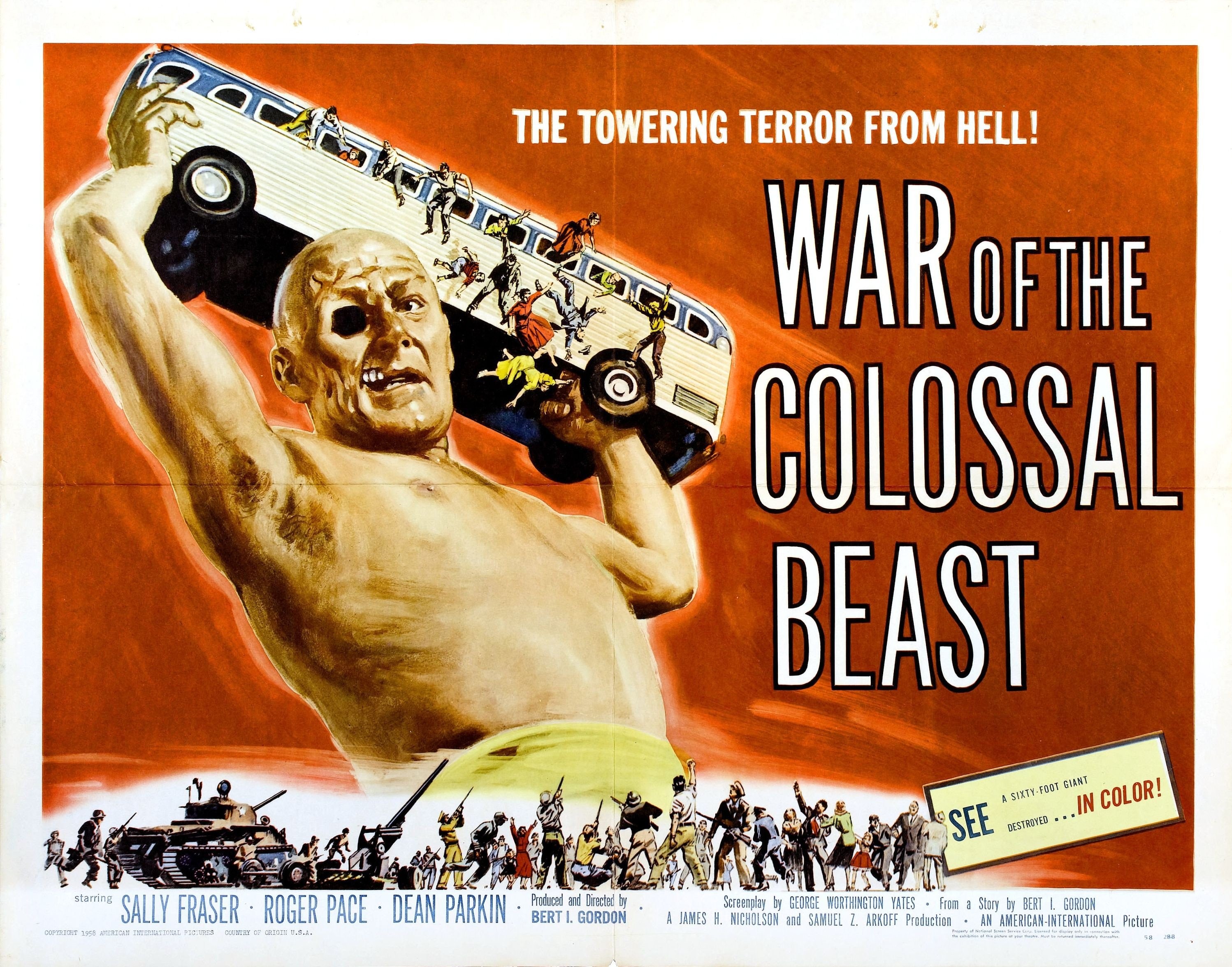 War Of The Colossal Beast Poster , HD Wallpaper & Backgrounds