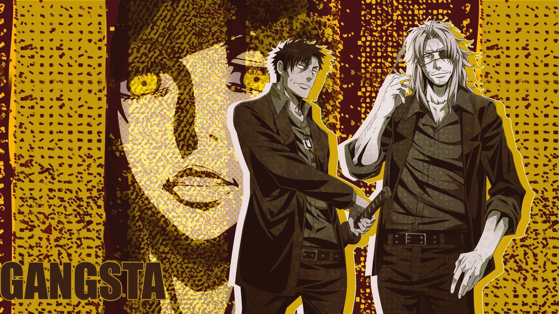 Fondos De Pantalla Gangsta Anime , HD Wallpaper & Backgrounds