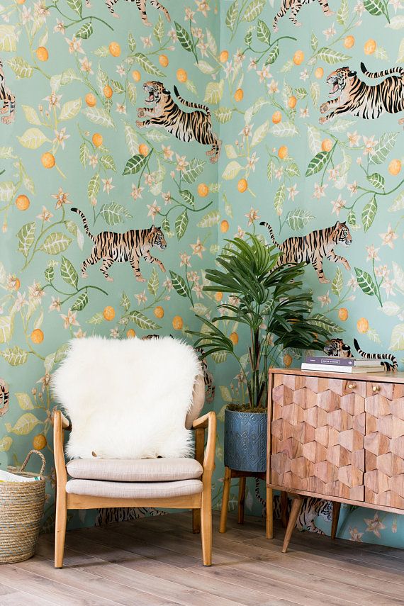 Tiger Wallpaper Interior , HD Wallpaper & Backgrounds