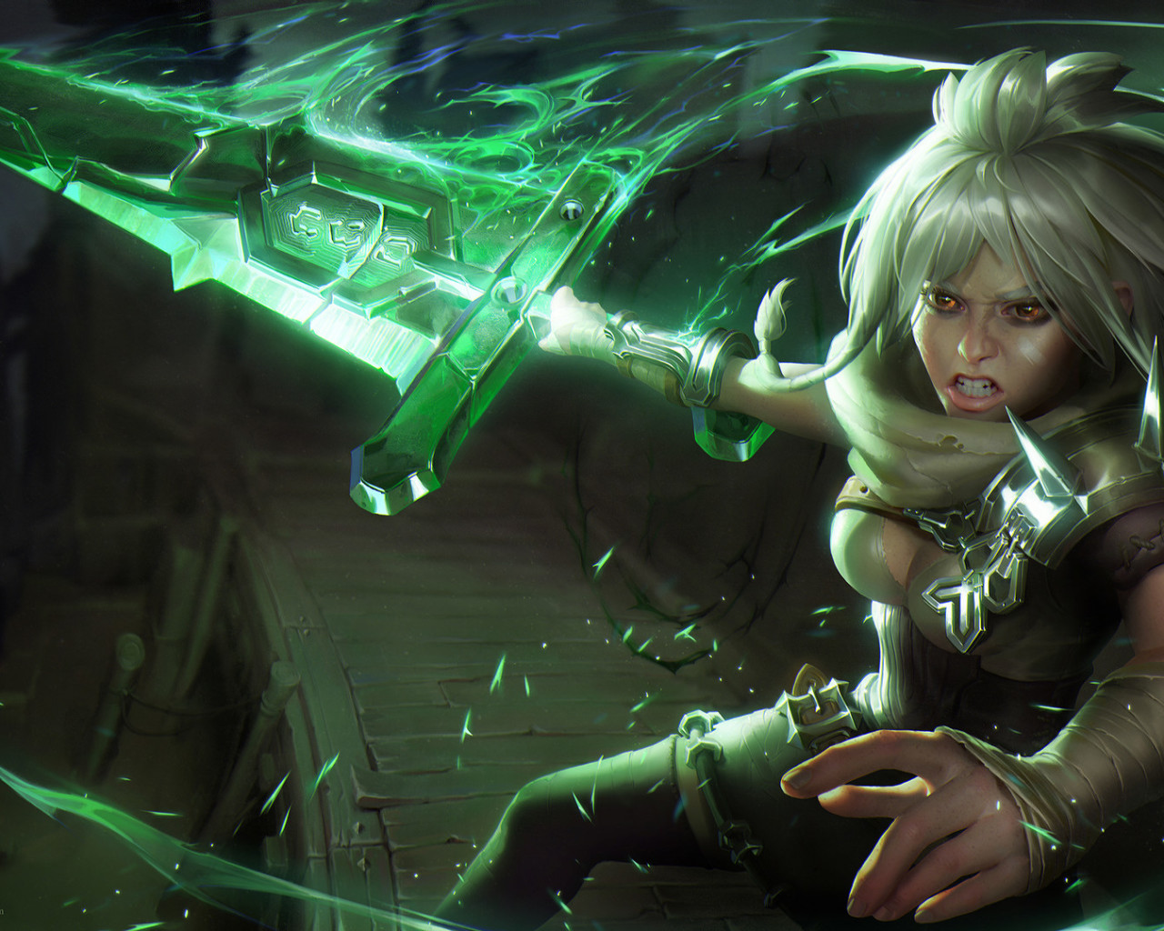 Fan Art Lol Riven , HD Wallpaper & Backgrounds