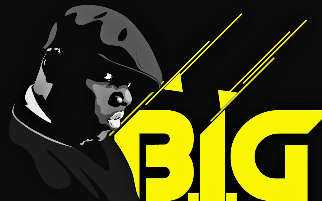 Biggie Smalls Rap Gangsta Wallpaper - Biggie Smalls Pc Background , HD Wallpaper & Backgrounds