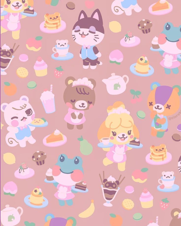 Animal Crossing Wallpaper Pink , HD Wallpaper & Backgrounds