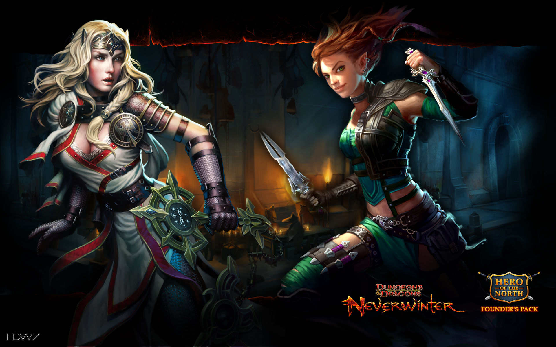 Dungeons And Dragons Neverwinter Ready For Combat Widescreen - Neverwinter Dungeons And Dragons , HD Wallpaper & Backgrounds