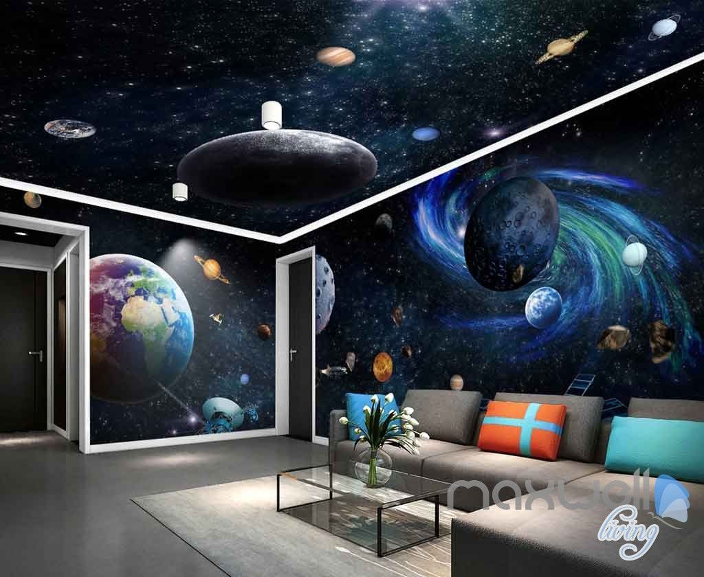 Galaxy Wallpaper Room , HD Wallpaper & Backgrounds