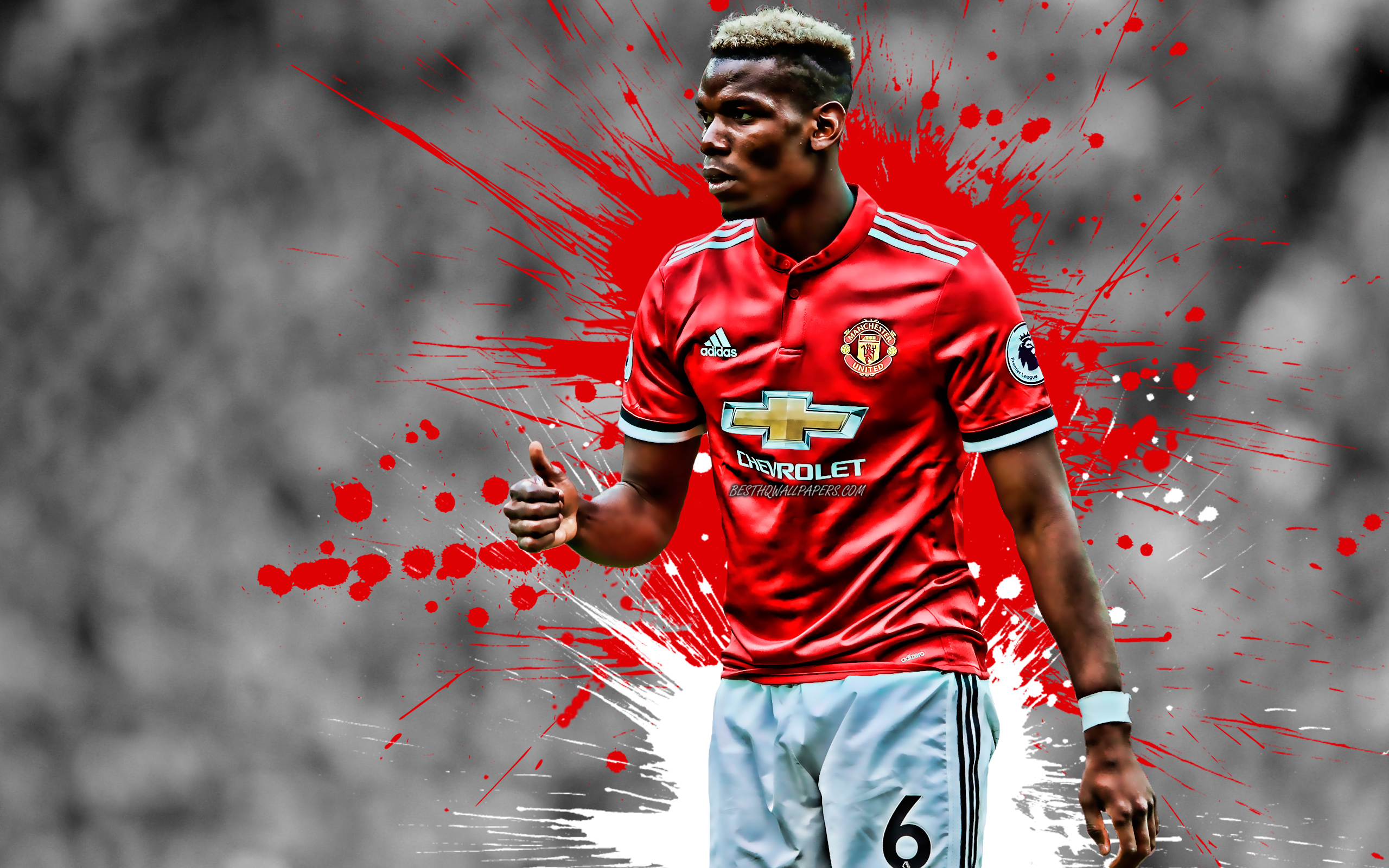 Paul Pogba, Manchester United Fc, French Footballer, - Pogba Wallpaper Download , HD Wallpaper & Backgrounds