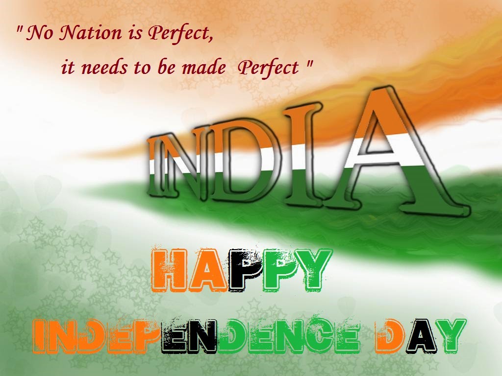 Independence Day Message And Wallpaper - Good Morning Happy Independence Day Wishes , HD Wallpaper & Backgrounds