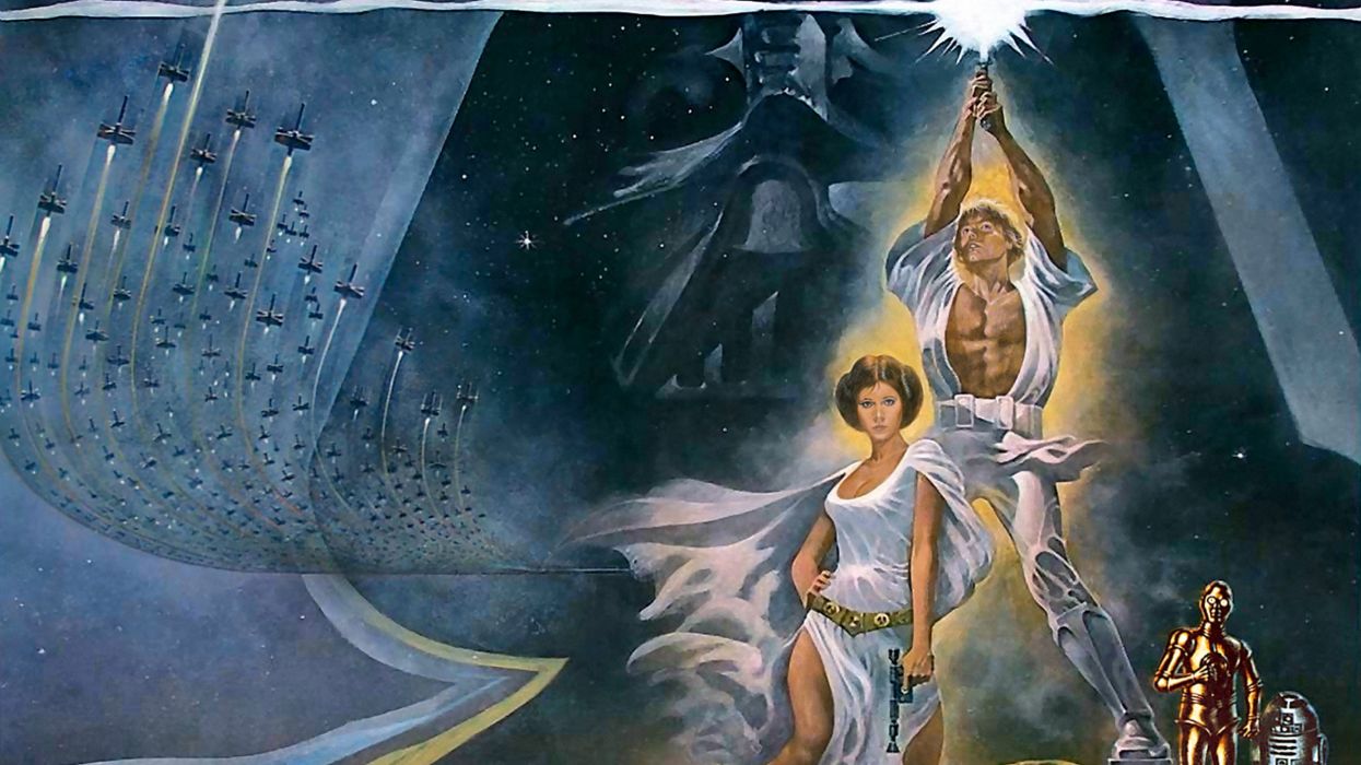 A New Hope Wallpaper - Star Wars A New Hope , HD Wallpaper & Backgrounds
