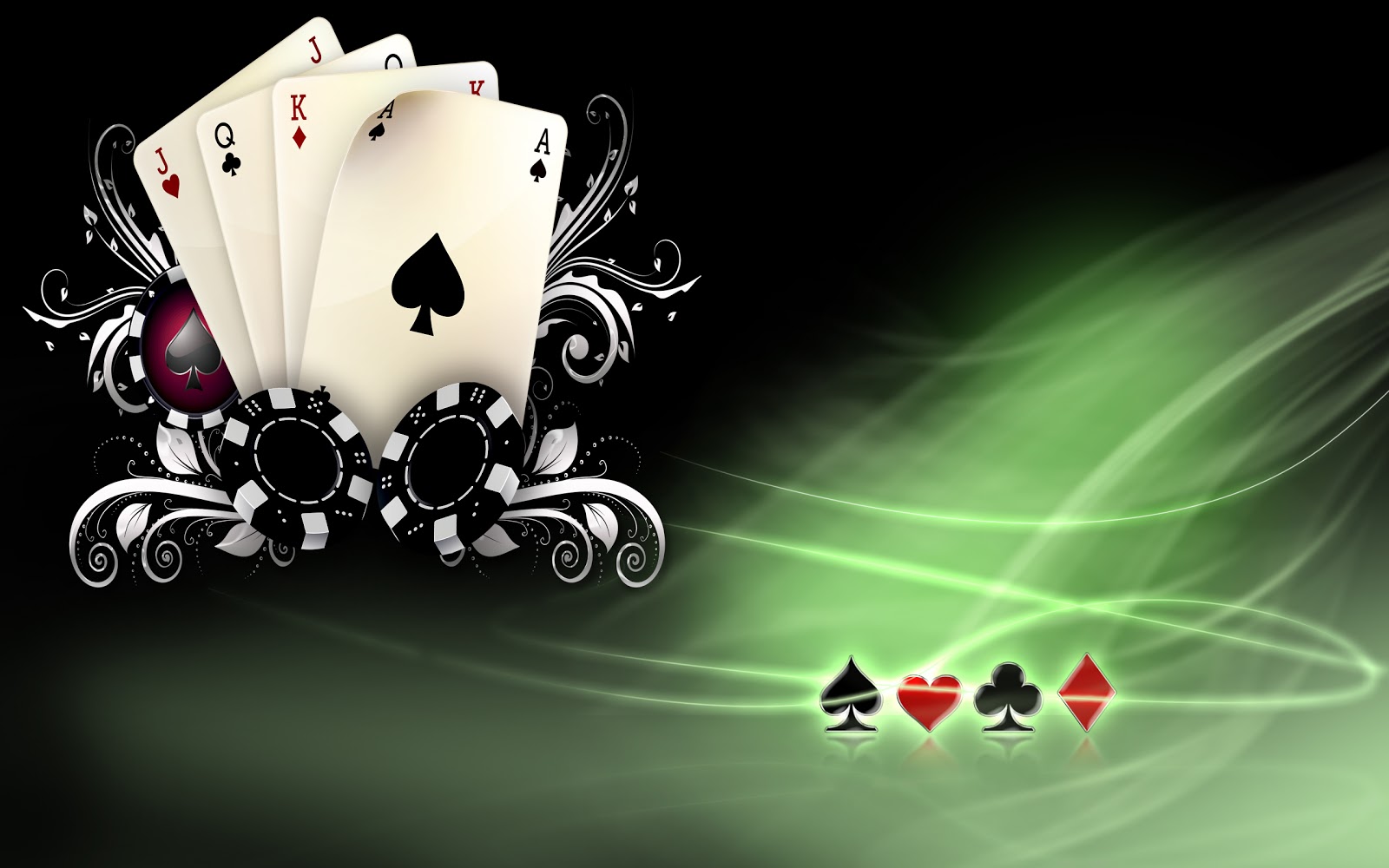 Poker Cards Wallpaper - Hd Wallpaper Poker Card Background , HD Wallpaper & Backgrounds
