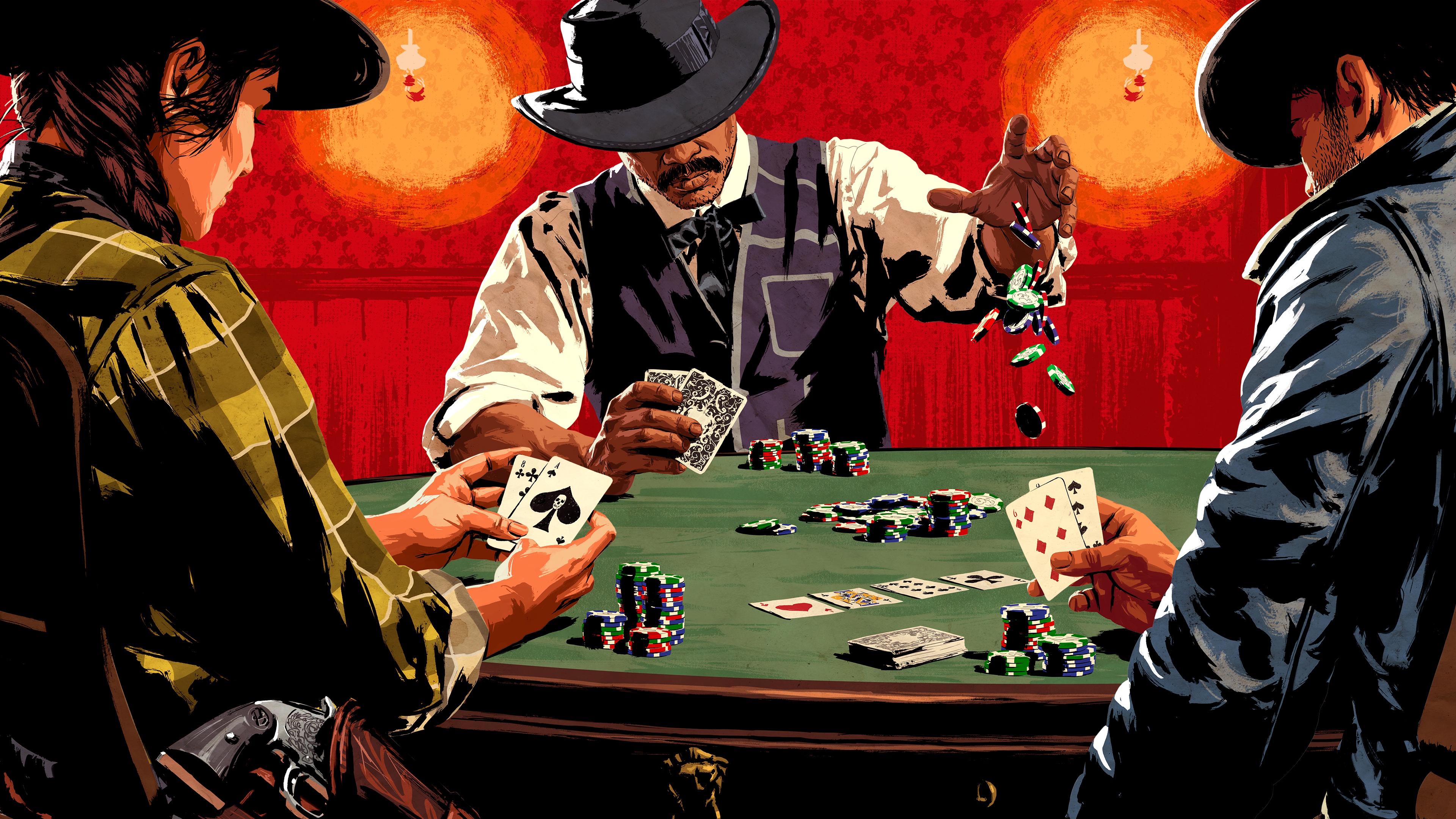 Red Dead Redemption 2 Poker , HD Wallpaper & Backgrounds
