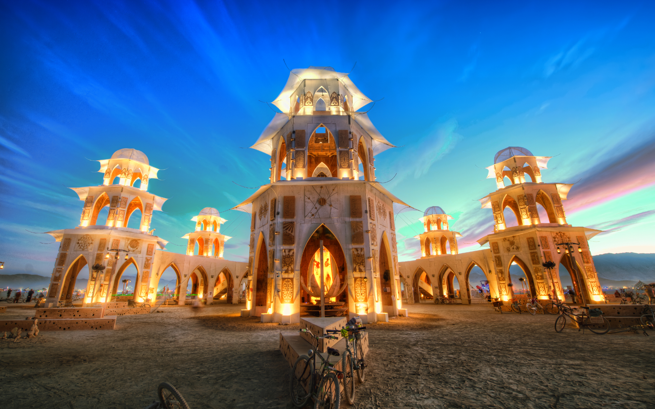 Wonderful Temple Wallpaper 42655 2560x1600px - Burning Man Background , HD Wallpaper & Backgrounds
